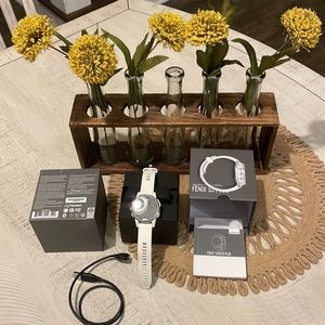 Garmin Fenix 5S Plus Sapphire Edition GPS Watch